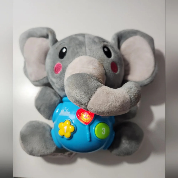 Lullaby Interactive Elephant Toy For Baby - Picture 4 of 4